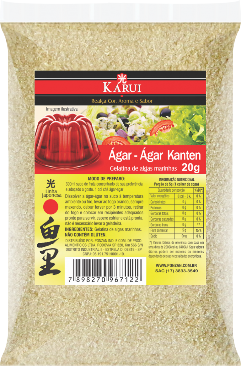 AGAR-AGAR 20G – Ponzan